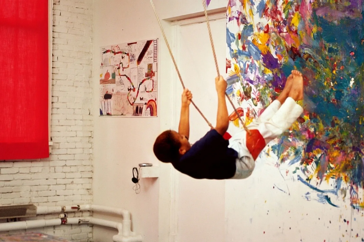 Carola Dertnig: Transforming Physical Movement into Painterly Marks